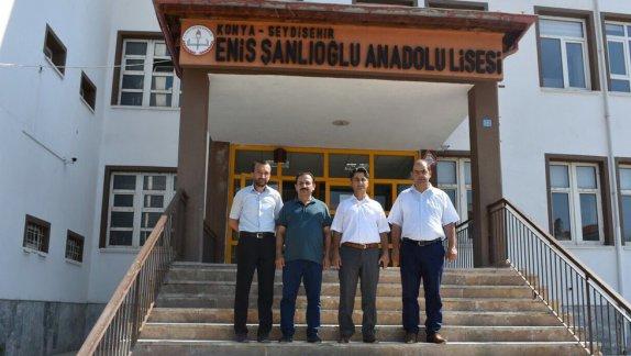 Enis Şanlıoğlu Anadolu Lisesinde yapılan çalışmaları, sayın kaymakamımız ile birlikte inceledik. 