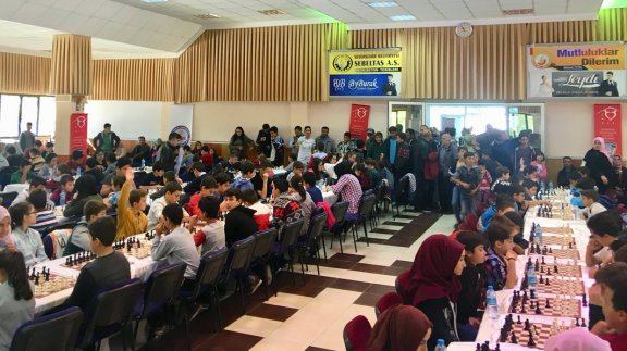 Seydişehirde Güvenli Gelecek İçin El Ele Gönül Gönüle Projesi Satranç Turnuvası