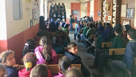 Ketenli İlkokulu ve Ortaokulunu ziyaret edip, öğrencilerimizin hazırladığı Mevlid-i Nebi programını izledik.