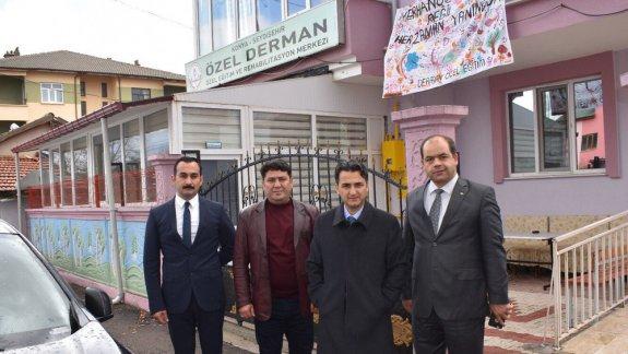 Seydişehir Derman Özel Rehabilitasyon Merkezini, sayın kaymakamımızla birlikte ziyaret edip yapılan çalışmaları inceledik.