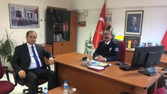 Emniyet Müdürümüz sayın Kasım Özdemiri ziyaret ettik. 
