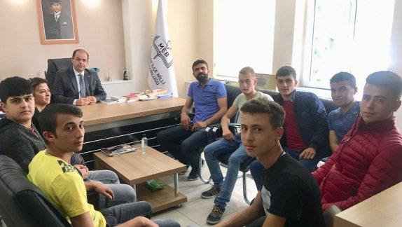 Şehit Mustafa Tünel Çok Programlı Anadolu Lisesi öğrencilerimiz, Avusturya dönüşü ziyaretimize geldi. 