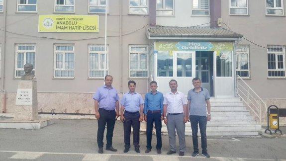Seydişehir Anadolu İmam Hatip Lisesi ve Pansiyonunu, sayın kaymakamımızla birlikte ziyaret ettik.