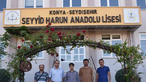 Seyyid Harun Anadolu Lisesini, sayın kaymakamımızla birlikte ziyaret edip yapılan çalışmaları inceledik.
