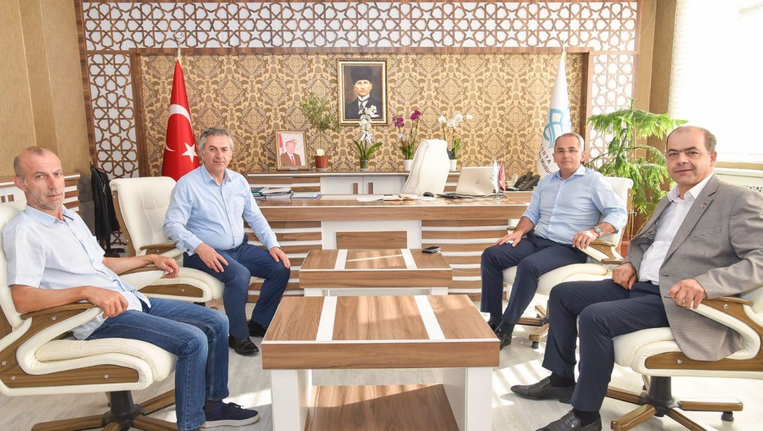 Konya İl Milli Eğitim Müdürümüz Sayın Murat Yiğit'i ziyaretimiz.