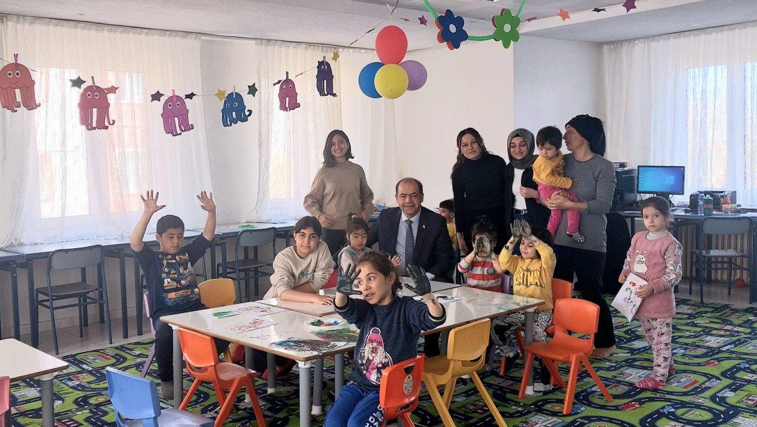 Seydişehir KYK yurdumuzda depremzede çocuklar için oluşturduğumuz anasınıfı ve oyun odası